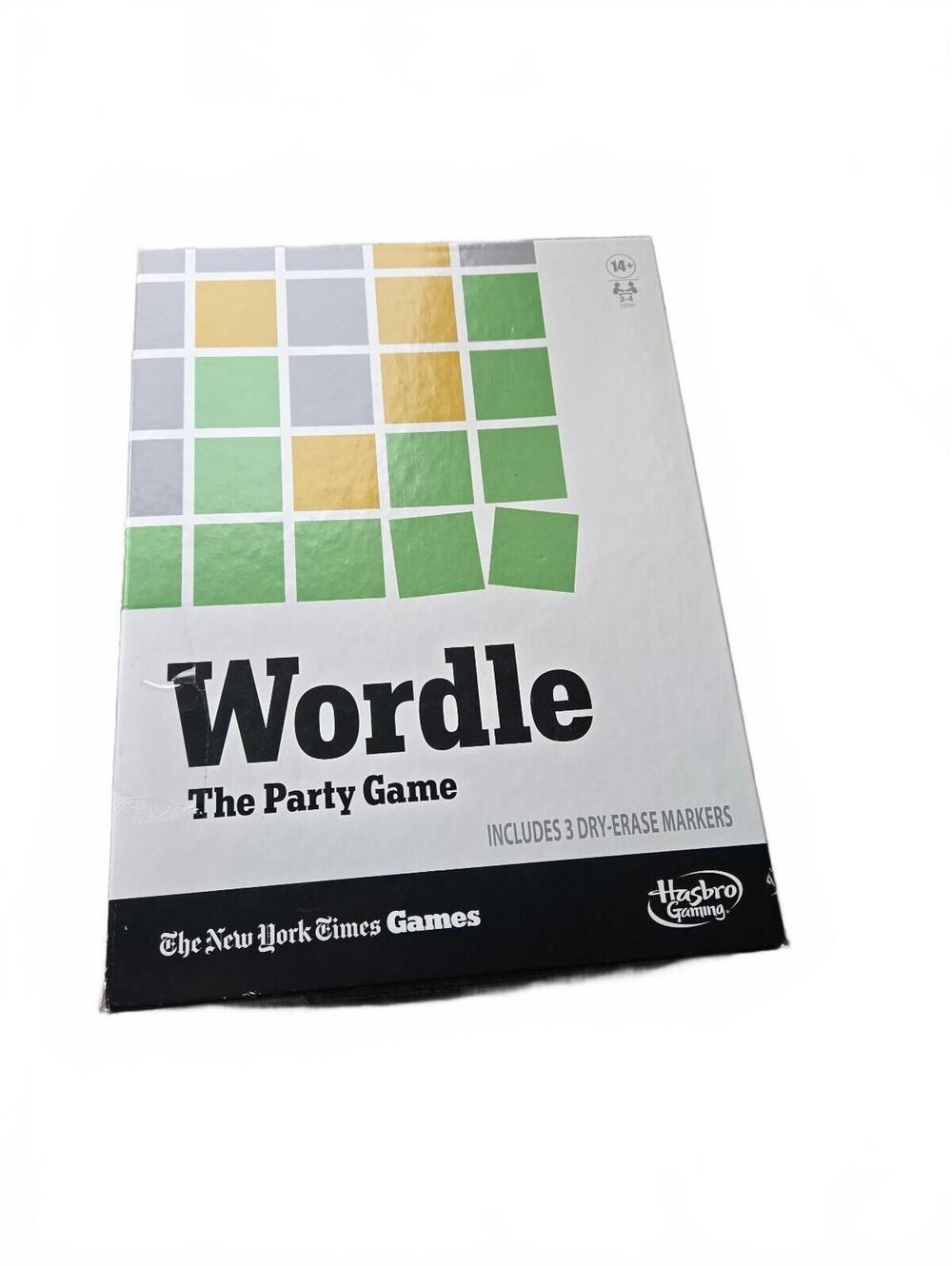 Wordle: The Party Game / Hasbro & NYT / Tabletop Word Game / Open Box / New